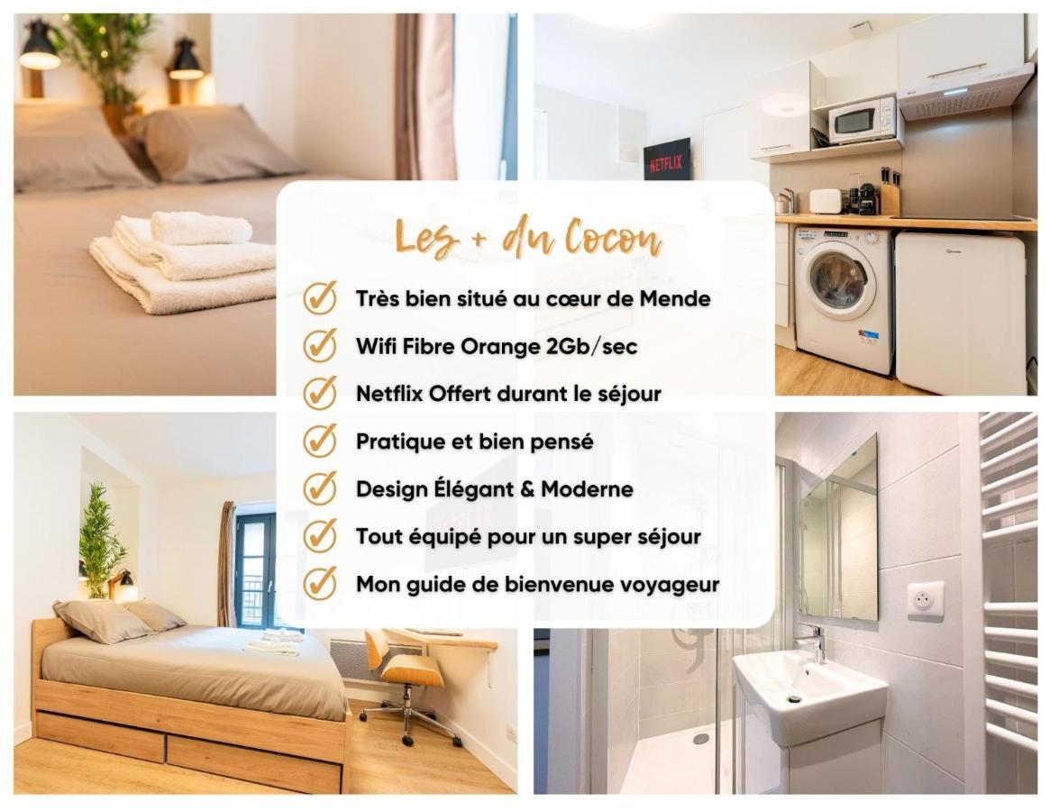 Le Cocon - Netflix/Wifi Fibre - Sejour Lozere Apartment Mende Exterior photo